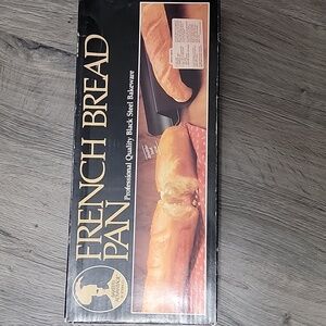Vintage French bread loaf pan double loaf pan